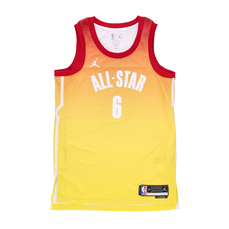 Herren NBA Dri-fit Swingman Trikot Nr. 6 Lebron James All Star Game 23 Tank Top