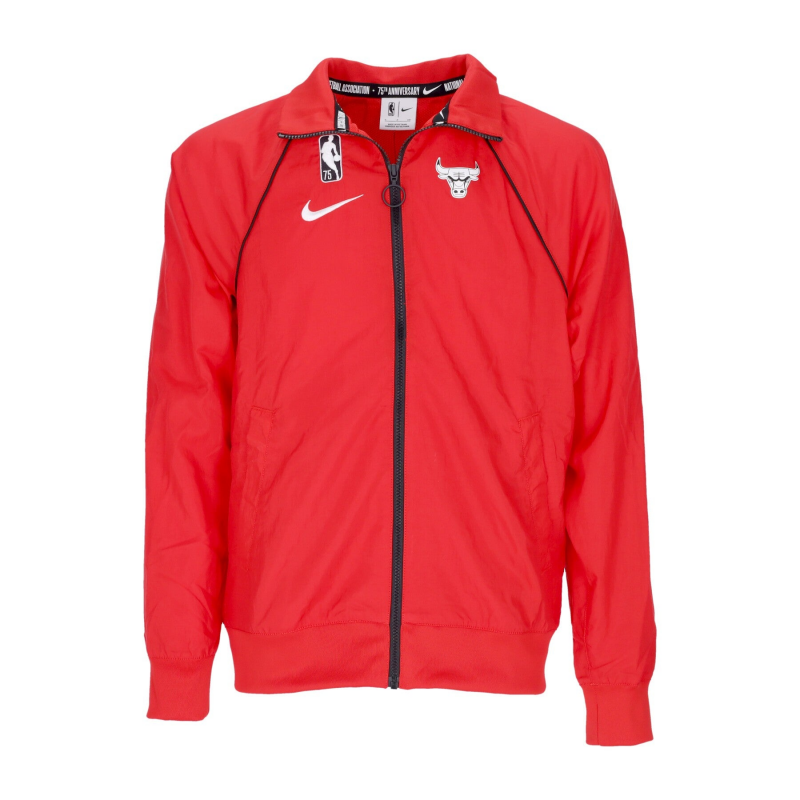 Kompletter Trainingsanzug fur Herren, NBA-Trainingsanzug, Courtside FTPK Chibul University Red/University Red/Schwarz
