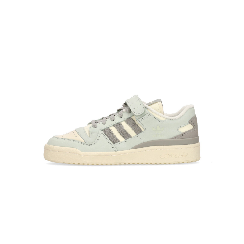 Forum 84 Low Leinengrun/Metallgrau/CremeweiB Herrenschuh