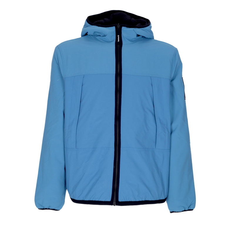 Herren Wendejacke Sea Of Belize/schwarze Fleecejacke