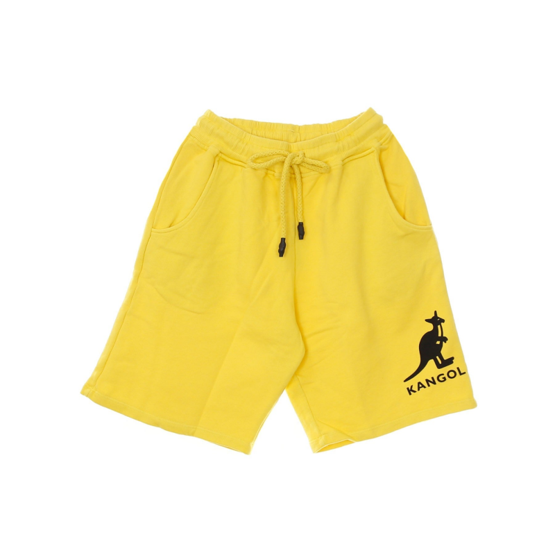 Fulton Gelb/Schwarze Trainingsshorts fur Herren