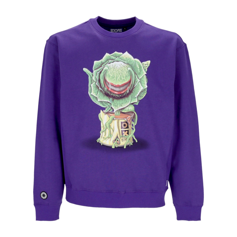 Feed Me Crewneck Herren-Sweatshirt Lila
