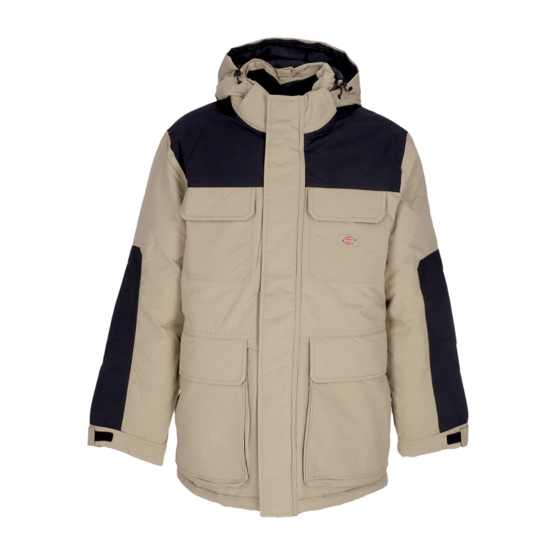 Glacier View Expedition Herren-Langjacke Khaki