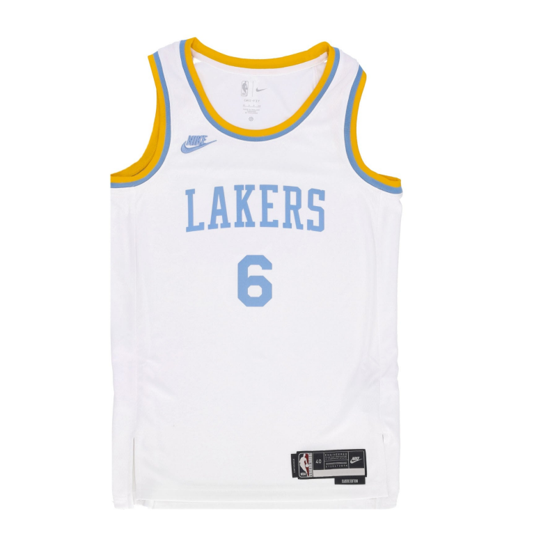 Herren-Basketball-Tanktop NBA 22 Dri-Fit Swingman-Trikot Hardwood Classics Nr. 6 Lebron James Loslak