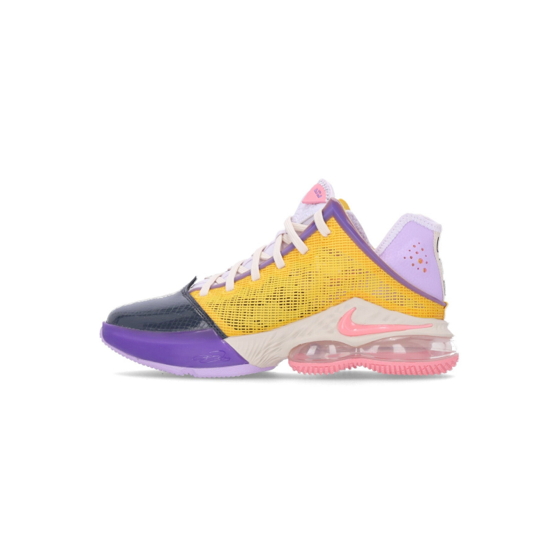 Lebron Xix Low Herren-Basketballschuh Lilac/Pink Gaze/Dk Smoke Grey