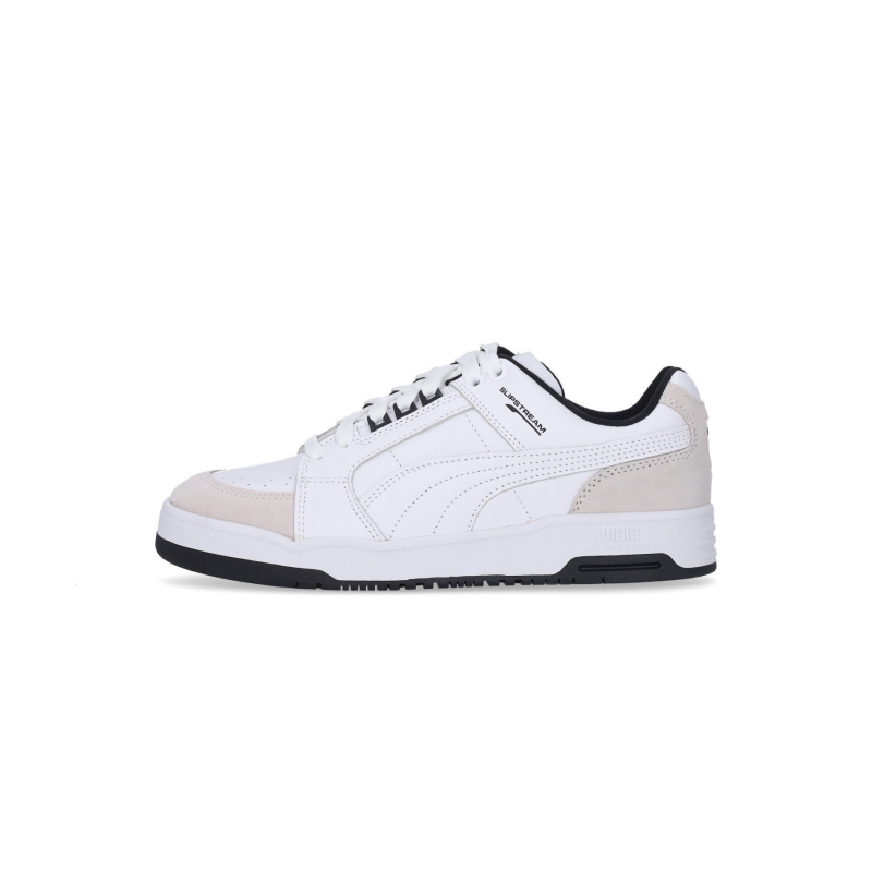 Niedriger Herrenschuh Slipstream Low Retro WeiB/Dampfgrau