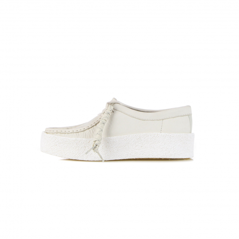 Damen-Lifestyle-Schuh W Wallabee Cup WeiB/Nubuk