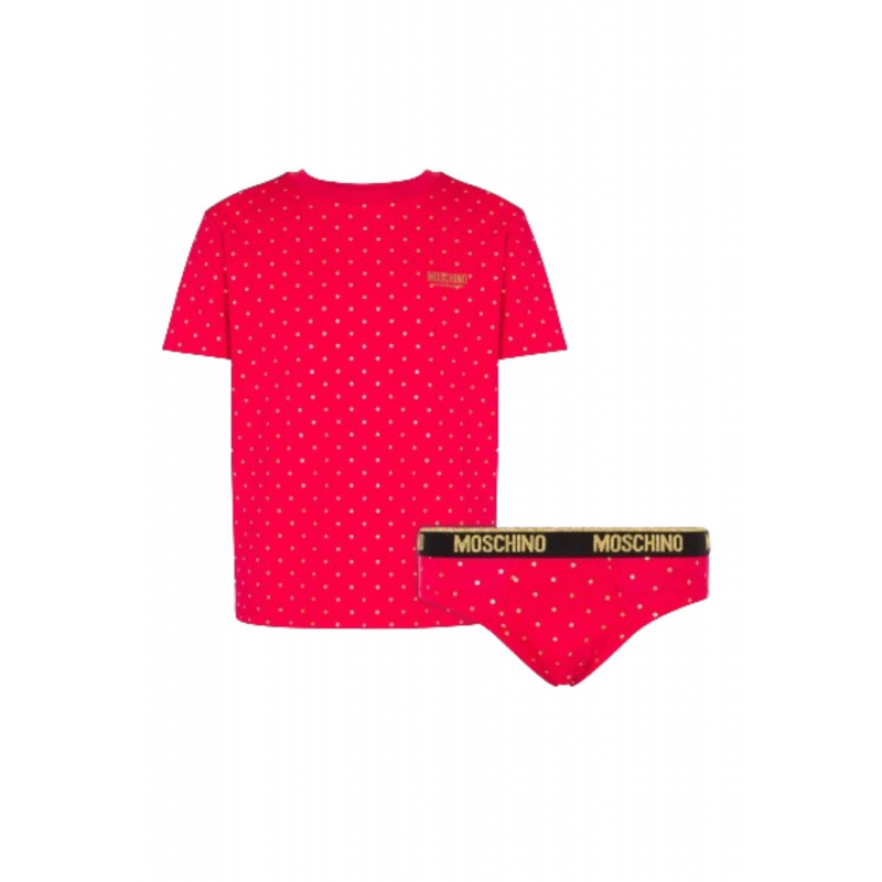 moschino MOSCHINO UNTERWASCHE T-Shirt und Slip