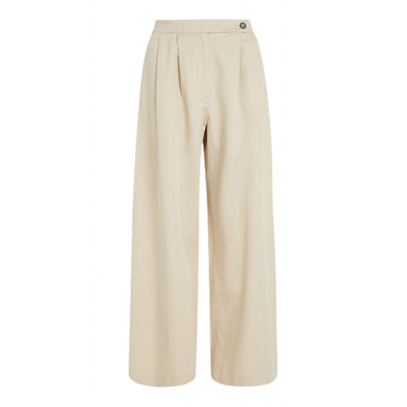 Tommy Hilfiger Hose mit weitem Bein, CO-Mischung