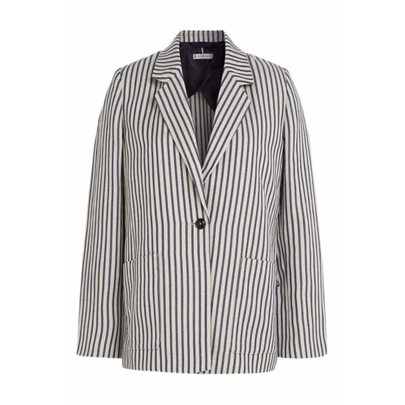 Tommy Hilfiger Jacken MD STP DB BLAZER AUS LEINENMISCHUNG