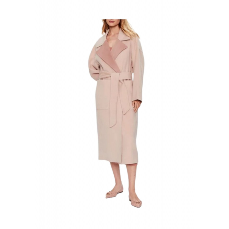 Calvin Klein DF WOOL REVERSIBLE WRAP MANTEL