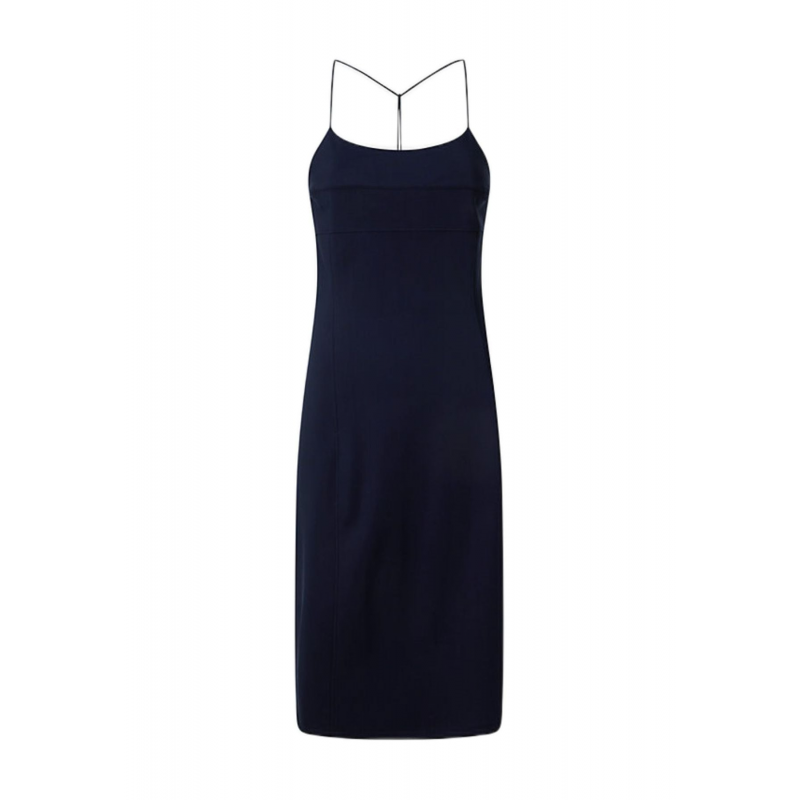 calvin klein STRAPPY CROSSBACK SLIP-KLEID