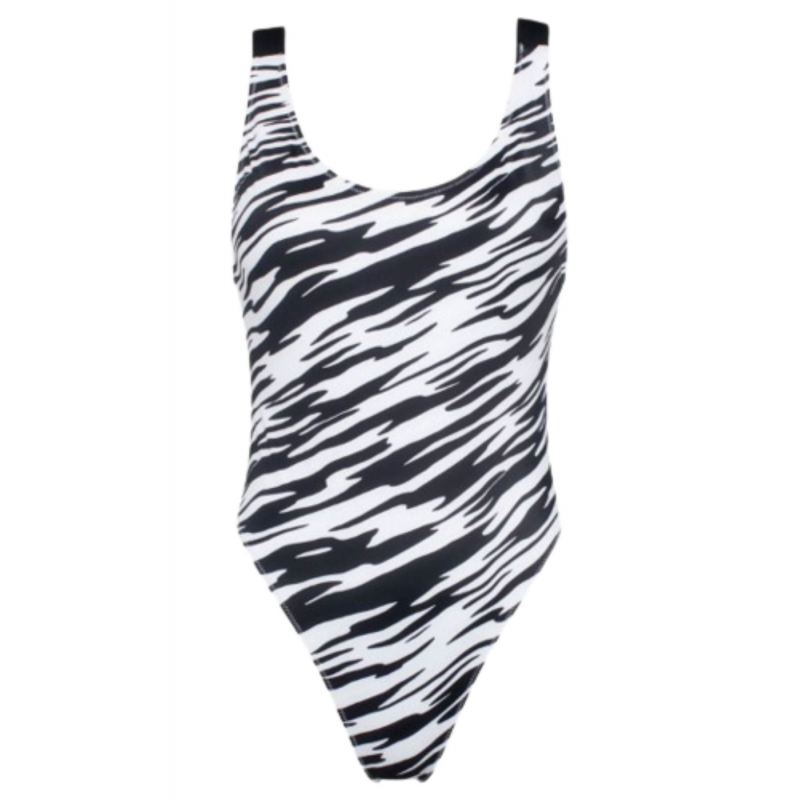 Calvin Klein Bademode SCOOP BACK ONE PIECE-RP-PRINT