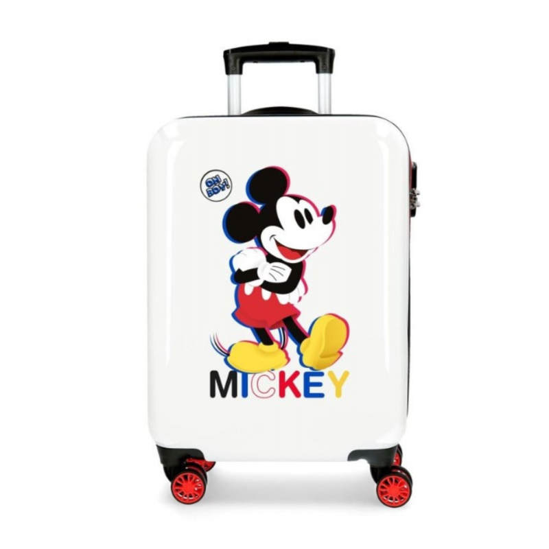 WALT DISNEY Trolley 55CM 4W MICKEY 3D WEISS