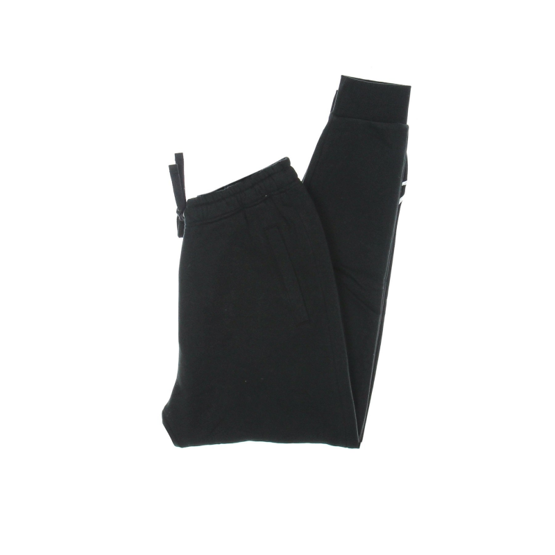 Fleece-Trainingshose fur Damen, Signature-Jogginghose, Schwarz