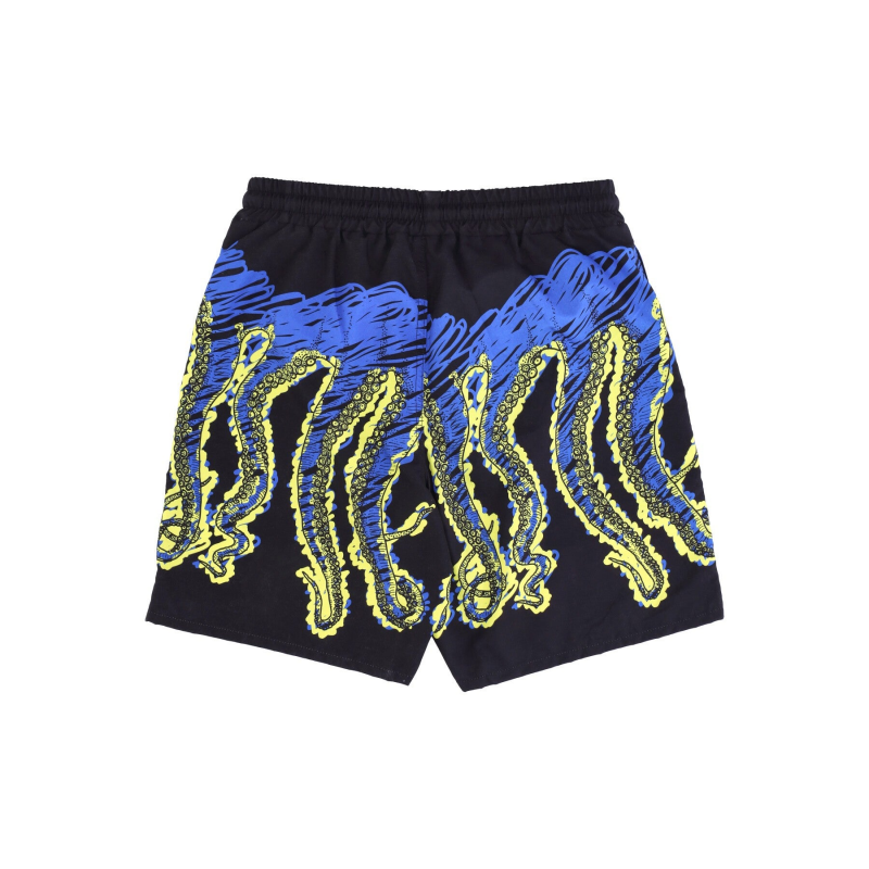 Herren-Bermudashorts Draft Boardshort Schwarz