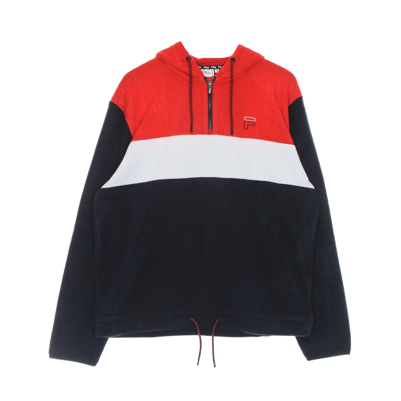 Perry Fleece-Kapuzenpullover mit halbem ReiBverschluss fur Herren