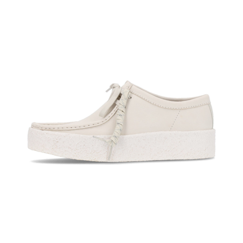 Wallabee Cup Herren-Lifestyle-Schuh in WeiB/Nubuk