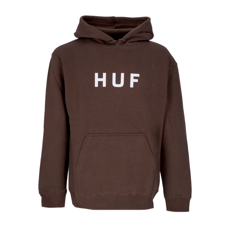 Essentials Og Logo Herren Hoodie P/o Hoodie Chocolate