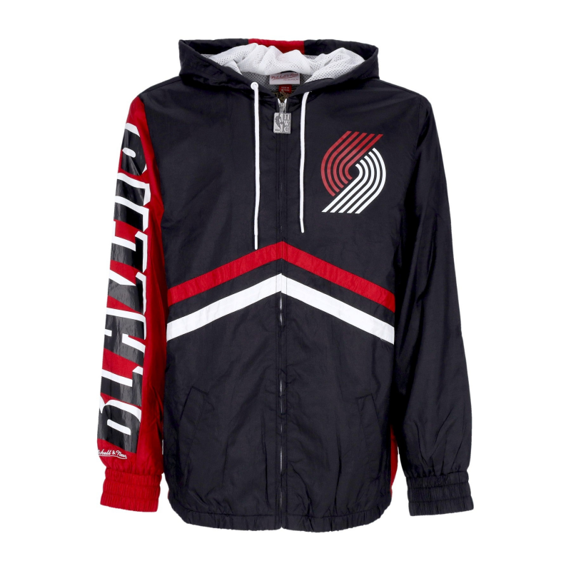 Herren-Windjacke Nba Undeniable Full Zip Windjacke Hardwood Classics Porbla Schwarz