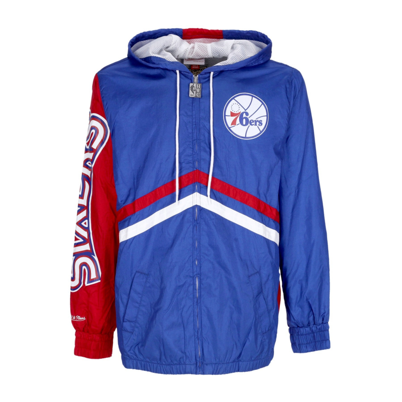 Herren-Windjacke Nba Undeniable Full Zip Windbreaker Hardwood Classics Phi76e