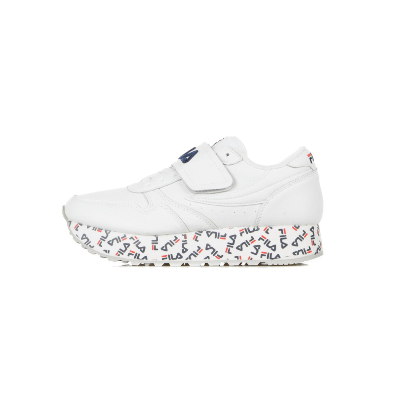 Niedriger Damenschuh Orbit Wedge Strap Wmn WeiB