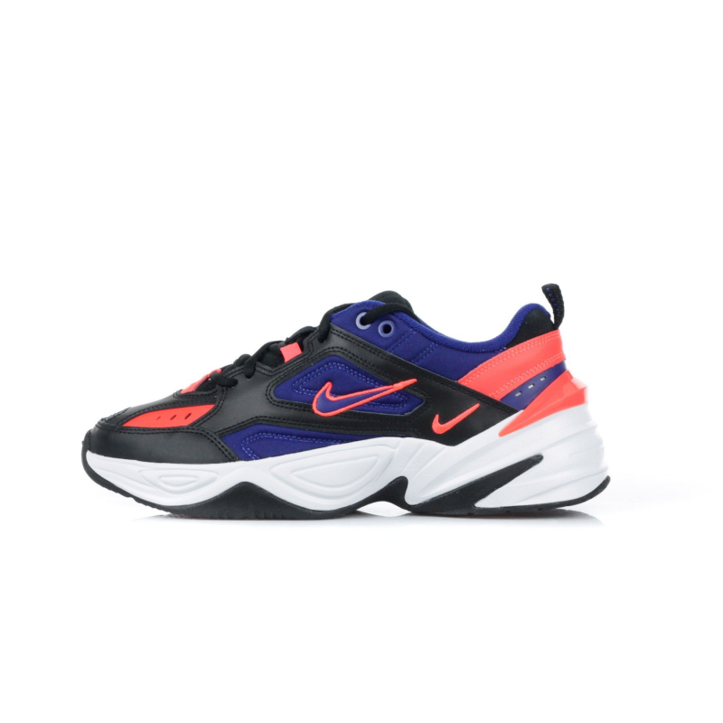 M2k Tekno Herren-Halbschuh in Schwarz/Deep Royal Blue/Bright Crimson
