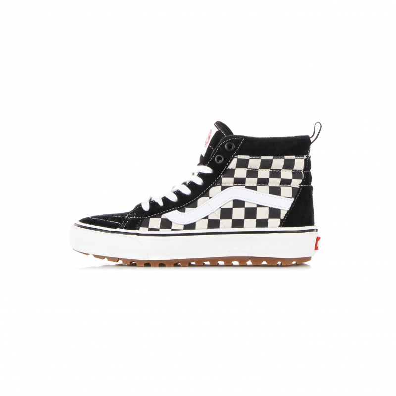 Sk8-hi Mte-1 Herren-Hochschuh Schwarz/WeiB/Schachbrett