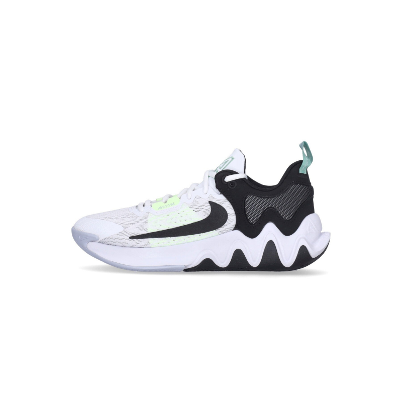 Herren-Basketballschuh Giannis Immortality 2 WeiB/Schwarz/kaum Volt/Grau Fog