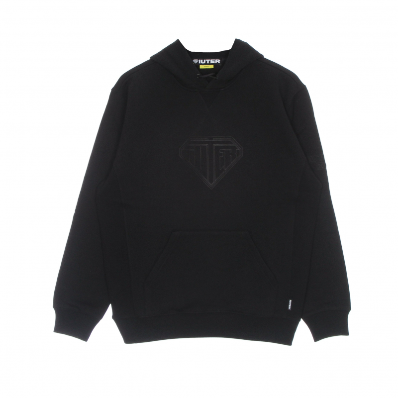 Herren Hoodie Logo Hoodie Schwarz