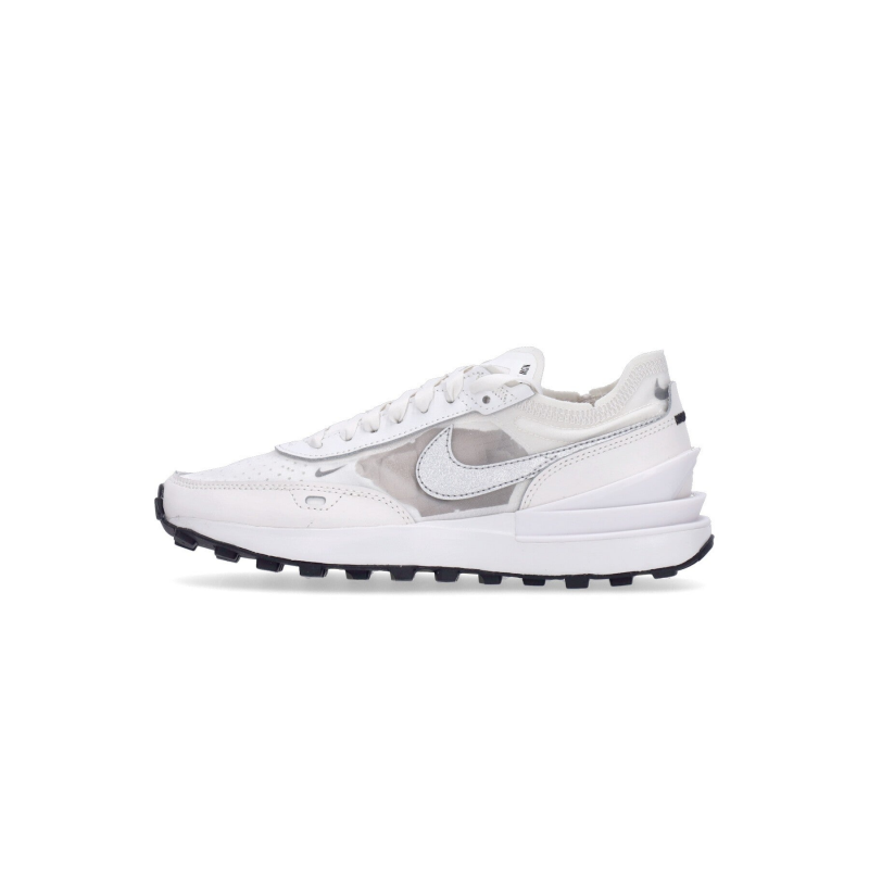 W Waffle One Essential Damen-Halbschuh Summit White/metallic Silver/sail/black