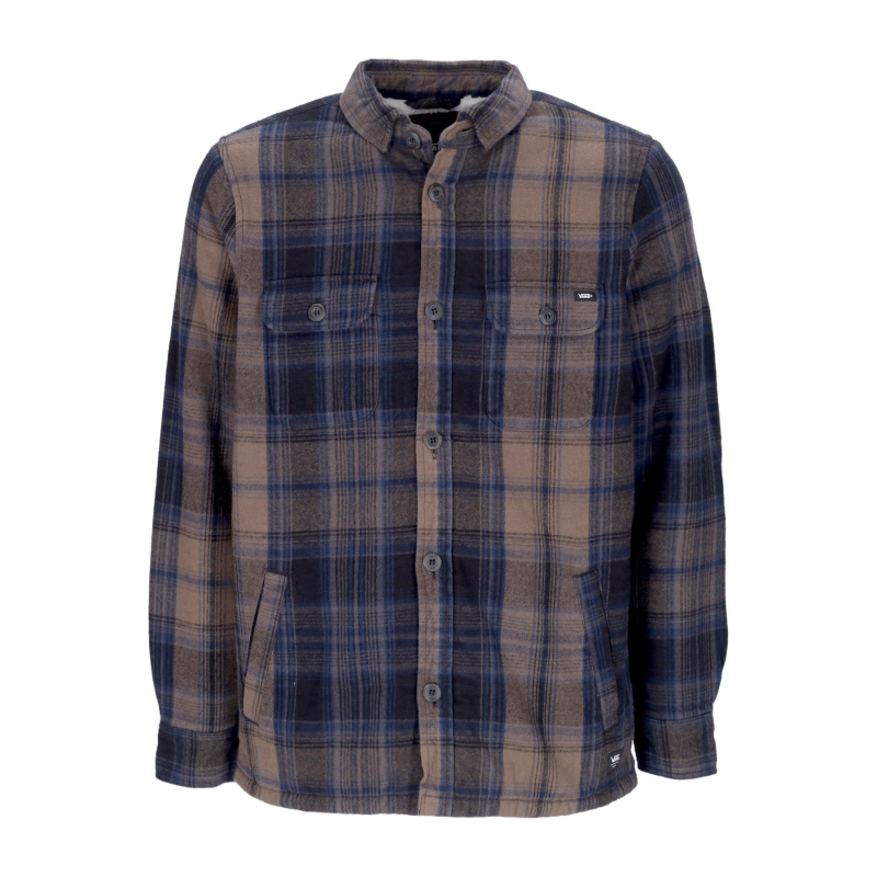 Howard Men's Padded Shirt L/s Woven Shirt Schwarz/Kantine