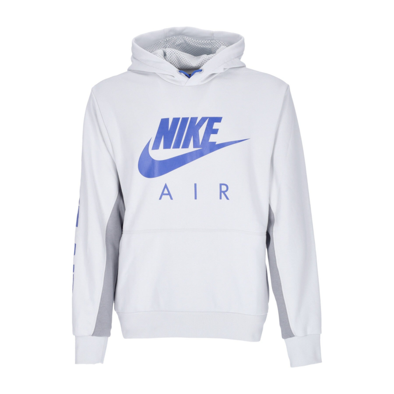 Herren Air Basketball Pullover Hoodie Photon Dust/Partikelgrau/Hyper Royal