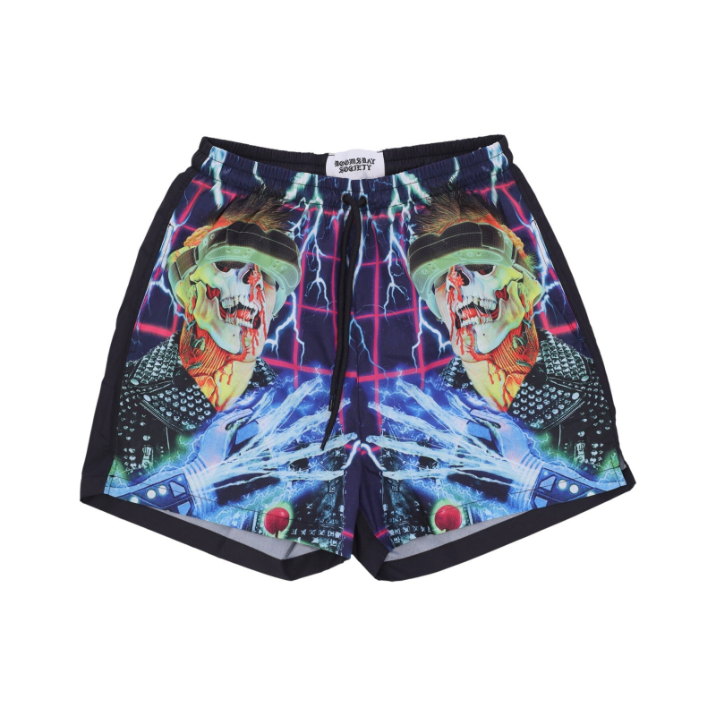 Death Glove Boardshorts Herren-Badeshorts mit Allover-Print