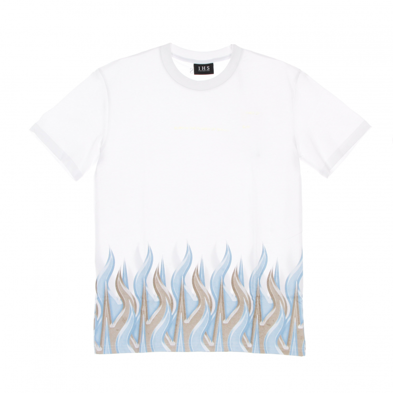 New Flames Tee WeiBes Herren-T-Shirt