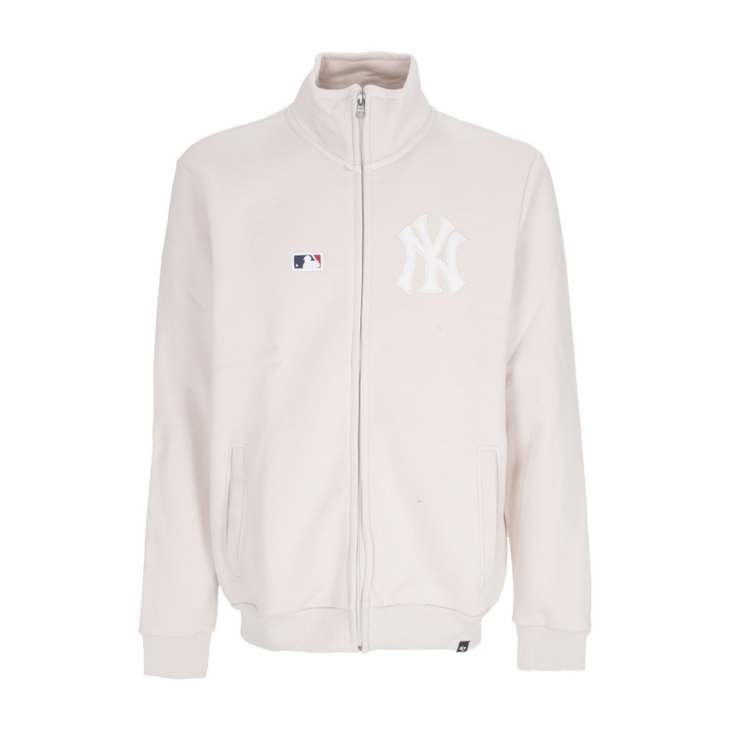 Mlb Emb Islington Track Jacket Herren-Sweatshirt mit hohem Kragen Neyyan Bone