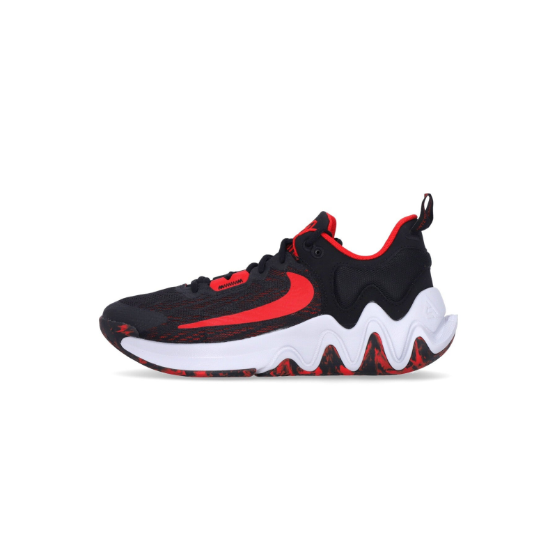 Giannis Immortality 2 Herren-Basketballschuh Schwarz/Universitatsrot/Wolfsgrau