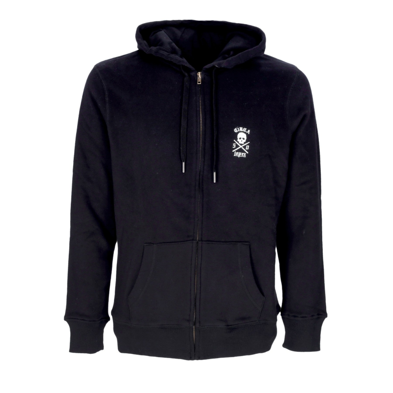 Lopez 50 Zip Hood Herren Sweatshirt Schwarz/WeiB