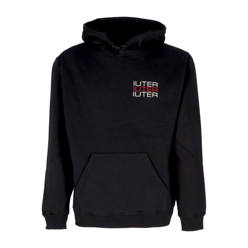 Spine Skulls Hoodie Herren Kapuzenpullover Schwarz
