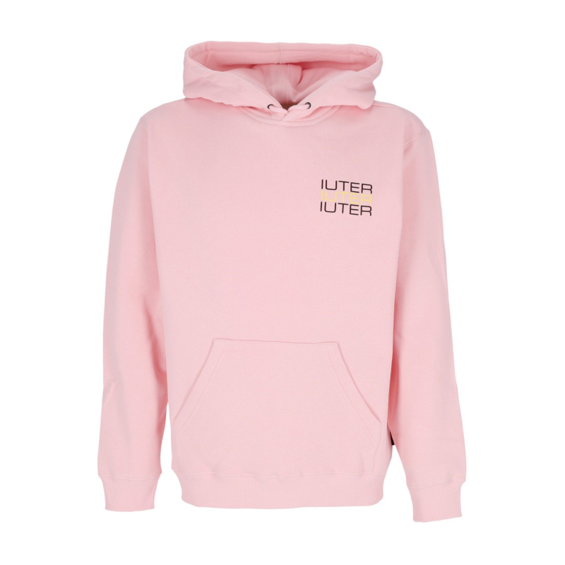 Spine Skulls Hoodie Herren Kapuzenpullover Pink