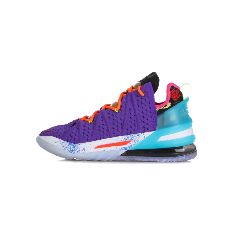 Lebron Xviii „best 1-9“ Herren-Basketballschuh Psychic Purple/Schwarz/Multi