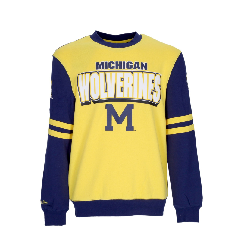 Herren-Sweatshirt mit Rundhalsausschnitt NCAA All Over Crew 2.0 Micwol
