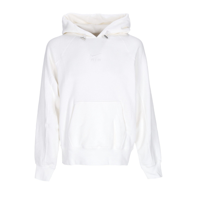 Leichter Hoodie Herren Sportswear Air French Terry Hoodie WeiB/WeiB