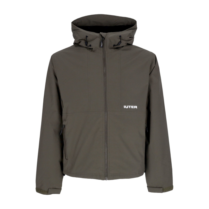 Herren-Flap-Jacke Army