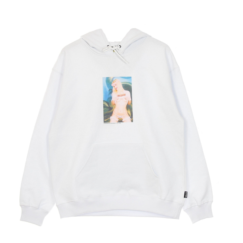 Leichtes Kapuzen-Sweatshirt fur Herren + WeiB