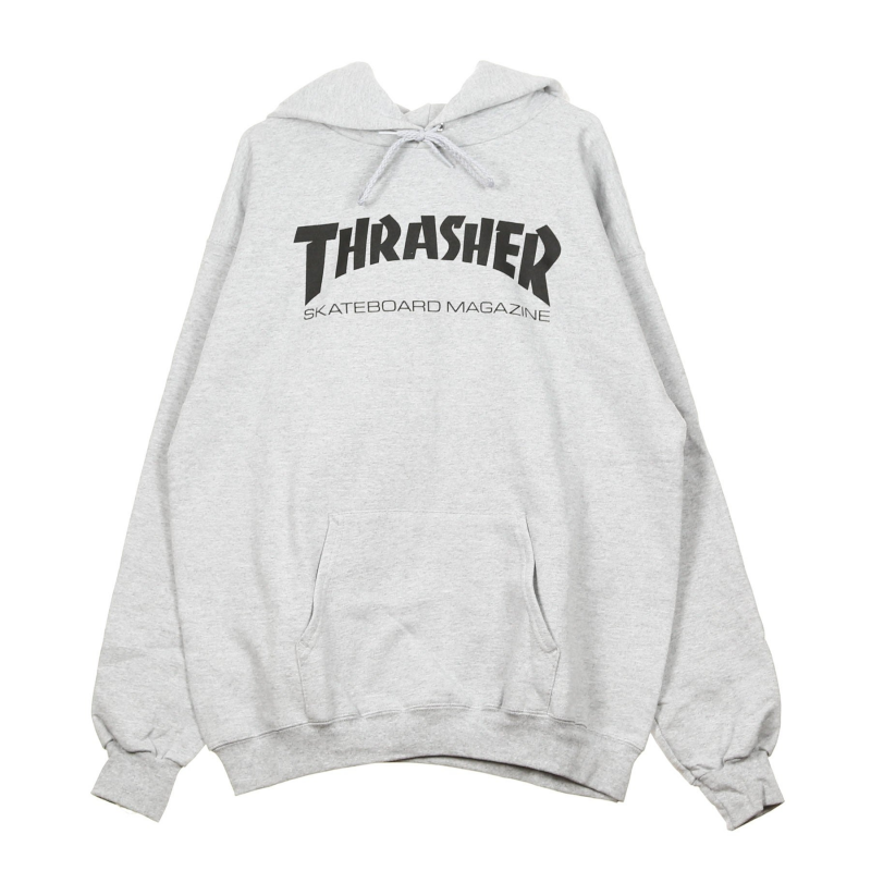 Herren Skatemag Hood Grau/Schwarz