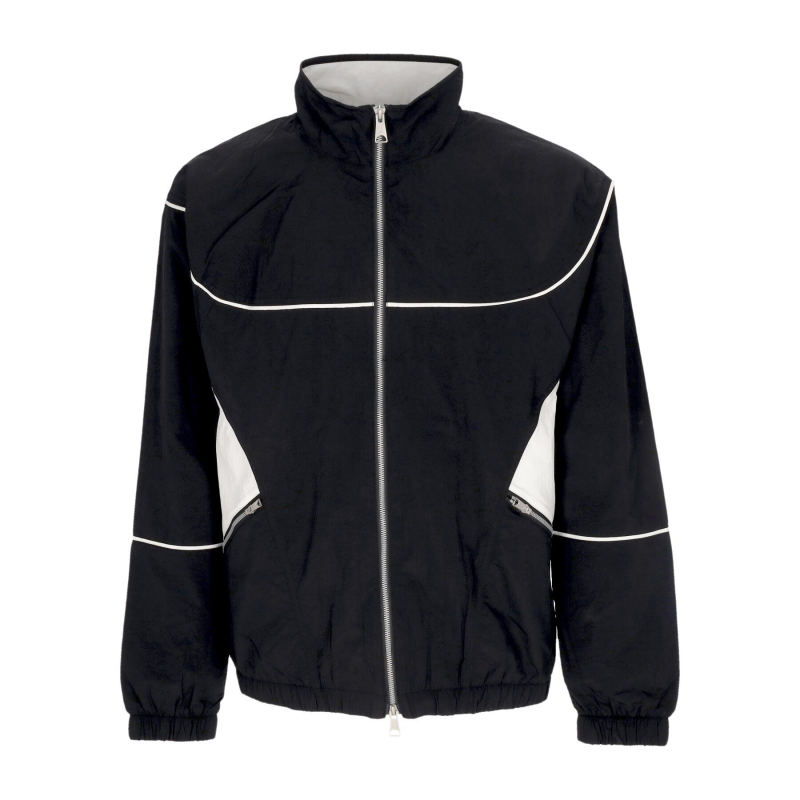 Herren Essential Statement Warm-up-Jacke Schwarz/Segel/Segel