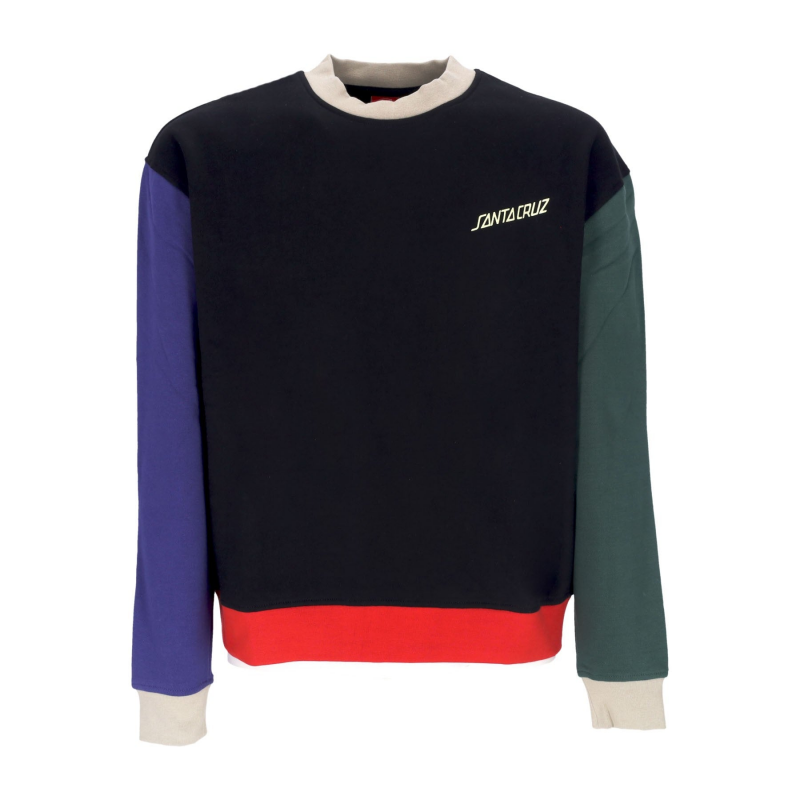 Shadowless Dot Crew Herren-Sweatshirt mit Rundhalsausschnitt Schwarz/Multi