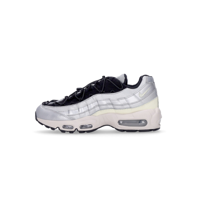 Air Max 95 Damen-Halbschuh in Metallic-Silber/Alabaster