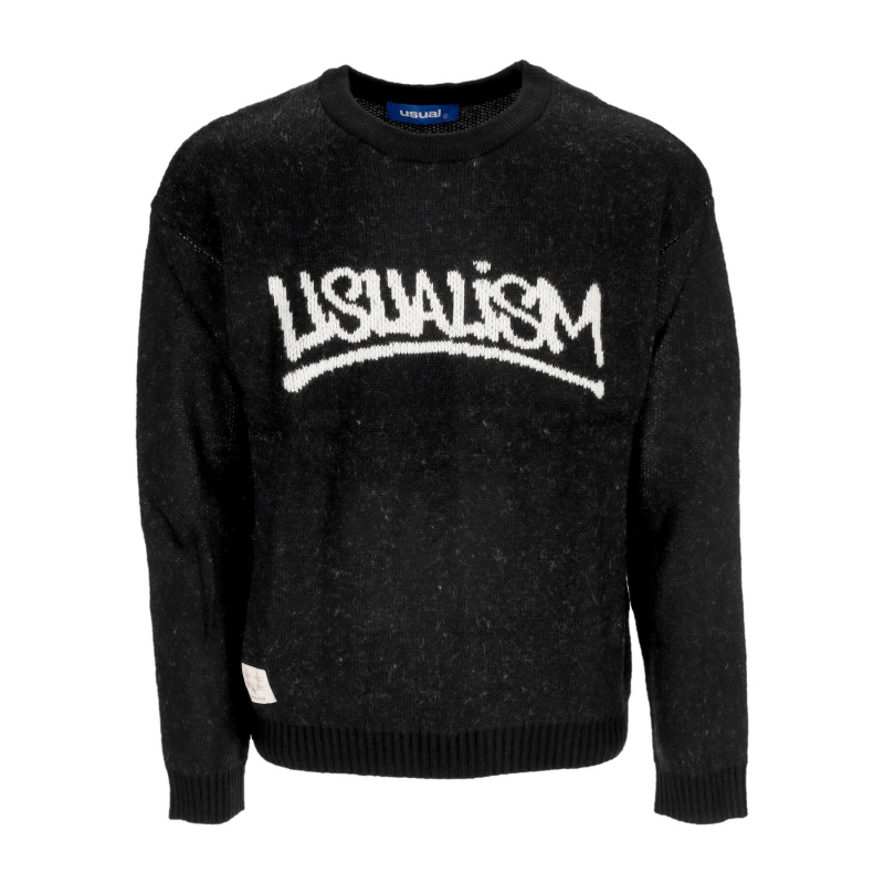 Usualism-Pullover fur Herren in Schwarz